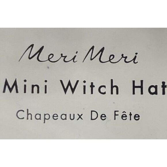 MeriMeri Halloween WICKED WITCH HAT Fits 18" American Girl Doll Kid Adult Orange - Picture 5 of 7